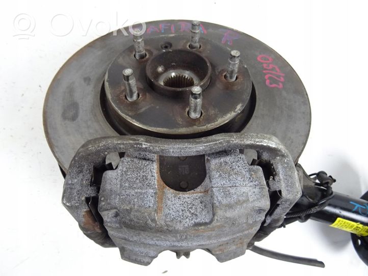 Opel Zafira C Front wheel hub spindle knuckle 134119921