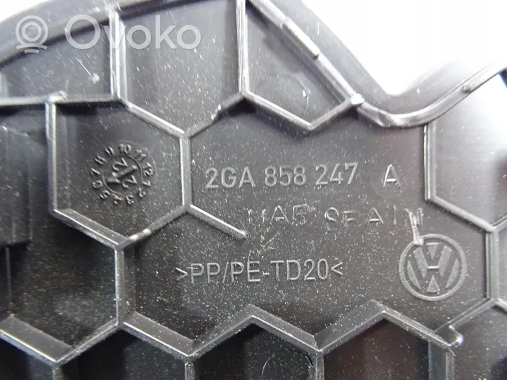 Volkswagen T-Roc Boczny element deski rozdzielczej 2GA858247A