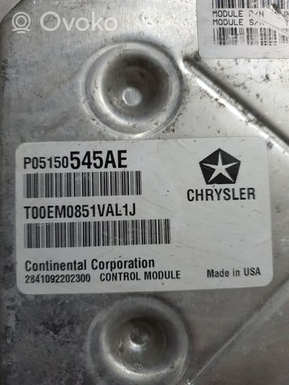 Chrysler 300C Centralina/modulo del motore P05150545AE