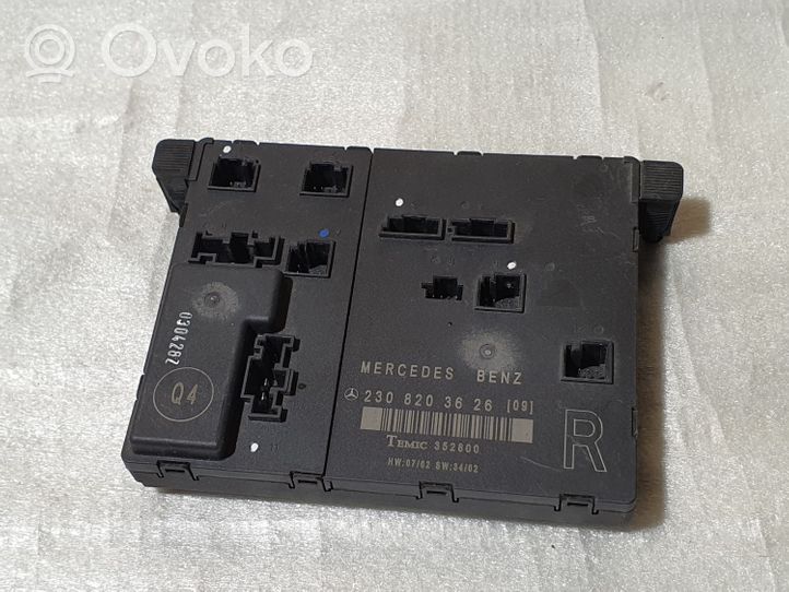 Mercedes-Benz SL R230 Door control unit/module 2308203626