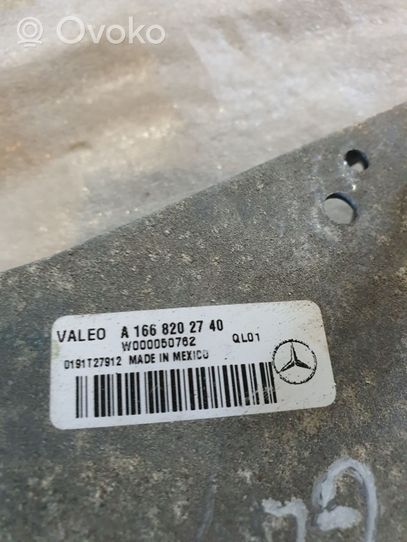 Mercedes-Benz GL X166 Tringlerie et moteur d'essuie-glace avant A1668202740