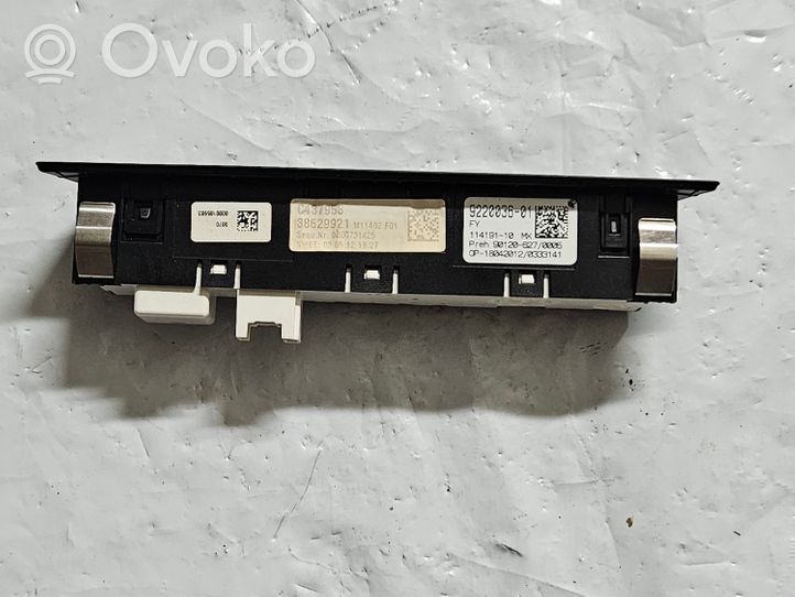 BMW 7 F01 F02 F03 F04 Interruttore/pulsante di controllo multifunzione 9220036