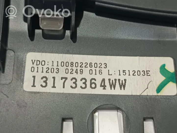 Opel Corsa C Compteur de vitesse tableau de bord 