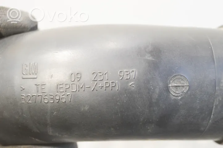 Opel Signum Gaisa ieplūdes kanāla detaļas 09231937