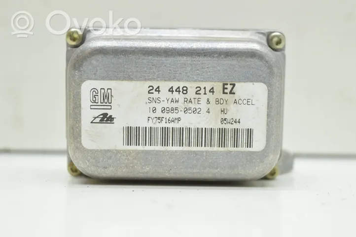 Opel Zafira B Aktiivijousituksen ohjainlaite (ESP) 