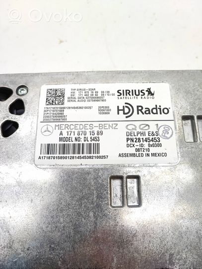 Mercedes-Benz ML W164 Radio / CD/DVD atskaņotājs / navigācija A1718701589