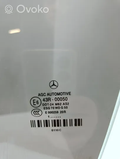 Mercedes-Benz E C207 W207 Front door window/glass (coupe) 43R00050