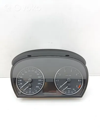 BMW 3 E90 E91 Speedometer (instrument cluster) 9141479