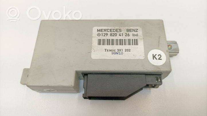 Mercedes-Benz SL R129 Sterownik / Moduł alarmu 1298204126