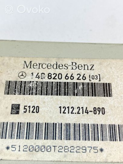 Mercedes-Benz SL R129 Steuergerät Alarmanlage 1408206626