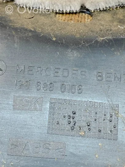 Mercedes-Benz SL R129 Rivestimento pannello inferiore del cruscotto 1296880106