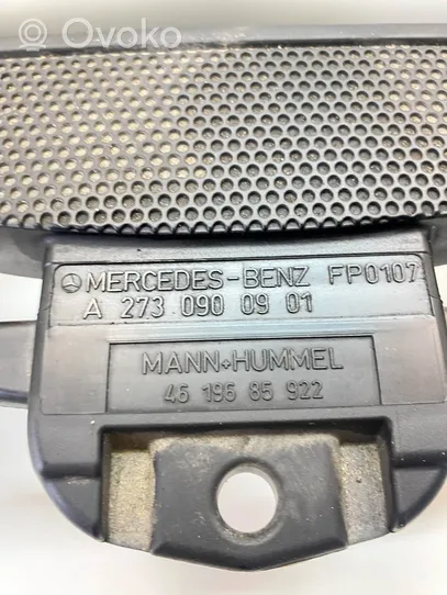 Mercedes-Benz SL R230 Scatola del filtro dell’aria A2730900901