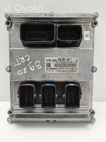 Audi A4 S4 B9 Engine control unit/module 059907309F