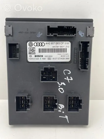 Audi A6 S6 C7 4G Kit calculateur ECU et verrouillage 4H0907063CF