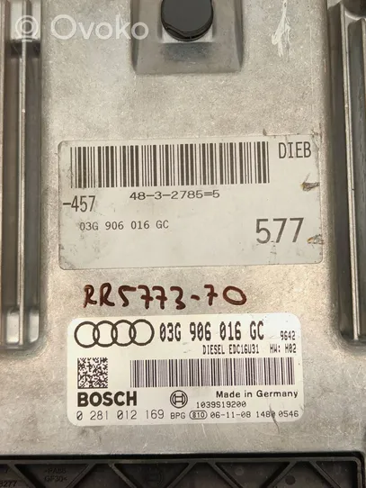 Audi A6 S6 C6 4F Блок управления двигателя 03G906016GC