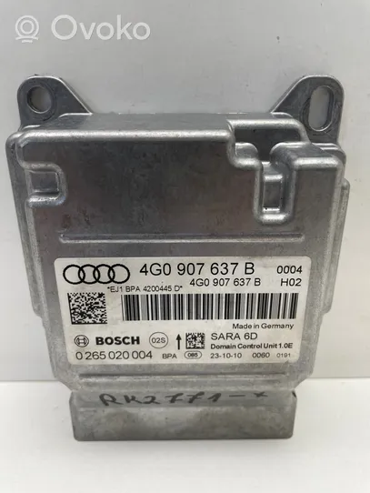 Audi A7 S7 4G ESP (stabilumo sistemos) valdymo blokas 4G0907637B