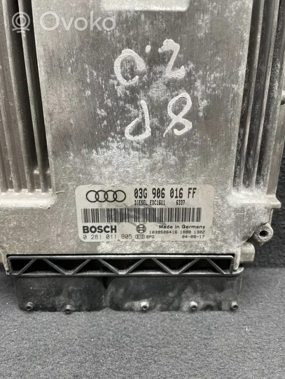 Audi A3 S3 8P Calculateur moteur ECU 03G906016FF