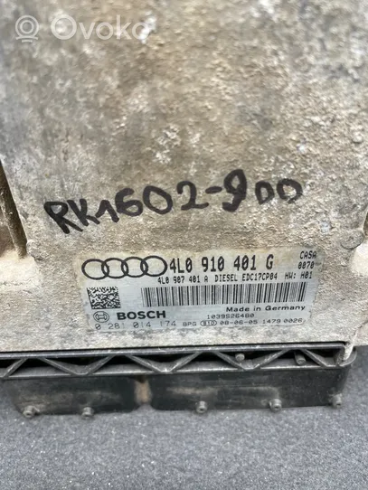 Audi Q7 4L Moottorin ohjainlaite/moduuli 4L0910401G