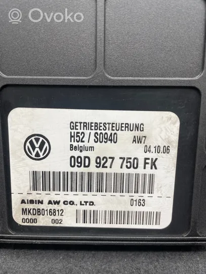 Audi Q7 4L Corpo valvola trasmissione del cambio 09D927750FK