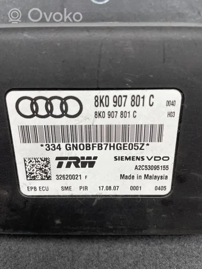 Audi A4 S4 B8 8K Moduł / Sterownik hamulca ręcznego 8K0907801C