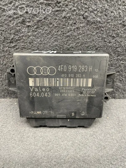 Audi A6 S6 C6 4F Parkavimo (PDC) daviklių valdymo blokas 4F0919283H