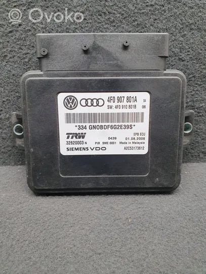 Audi A6 S6 C6 4F Moduł / Sterownik hamulca 4F0907801A