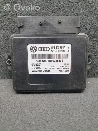 Audi A6 S6 C6 4F Centralina/modulo sistema frenante 4F0907801A