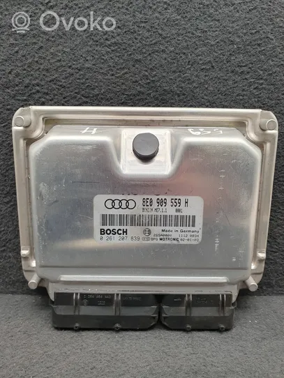 Audi A4 S4 B7 8E 8H Calculateur moteur ECU 8E0909559H