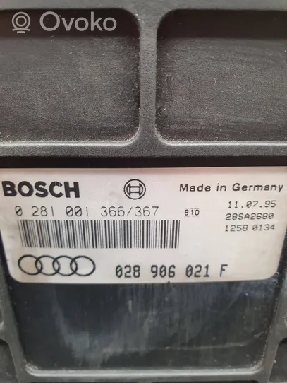 Audi A4 S4 B5 8D Sterownik / Moduł ECU 028906021F