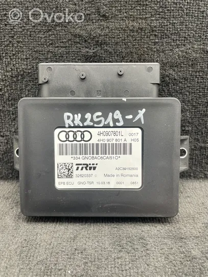 Audi A7 S7 4G Stabdžių sistemos valdymo blokas 4H0907801L