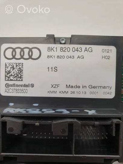 Audi A4 S4 B8 8K Panel klimatyzacji 8K1820043AG