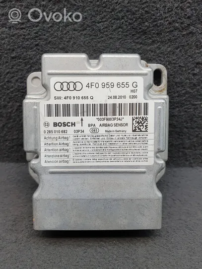 Audi A6 S6 C6 4F Turvatyynyn ohjainlaite/moduuli 4F0959655G