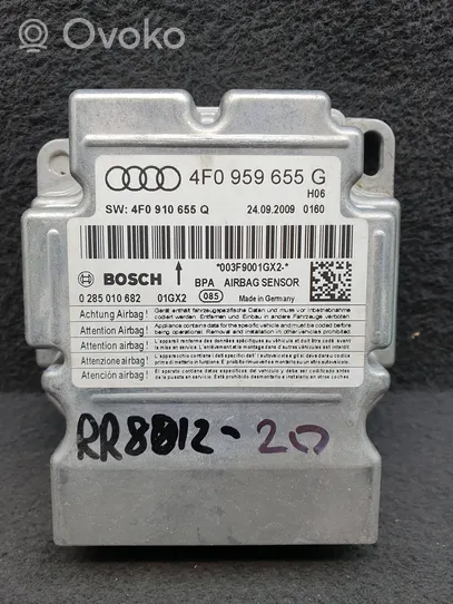 Audi A6 S6 C6 4F Turvatyynyn ohjainlaite/moduuli 4F0959655G