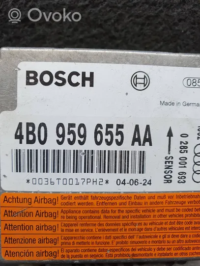 Audi A6 S6 C5 4B Gaisa spilvenu vadības bloks 4B0959655AA