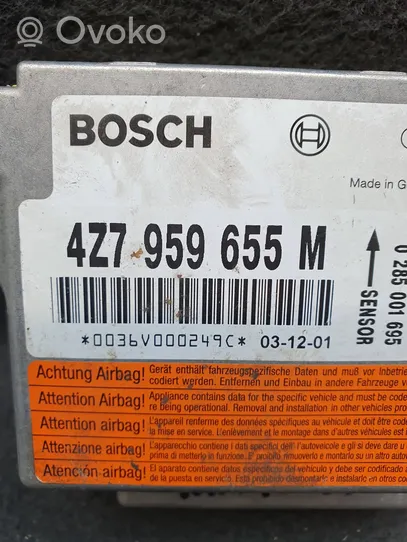 Audi A6 Allroad C5 Turvatyynyn ohjainlaite/moduuli 4Z7959655M