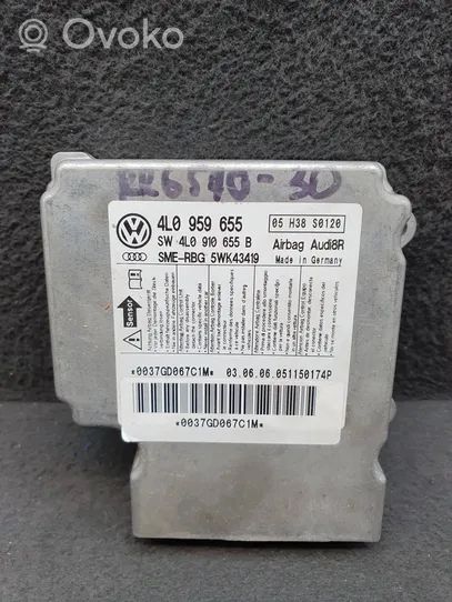 Audi Q7 4L Sterownik / Moduł Airbag 4L0959655