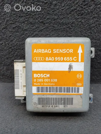 Audi 80 90 S2 B4 Airbag control unit/module 8A0959655C
