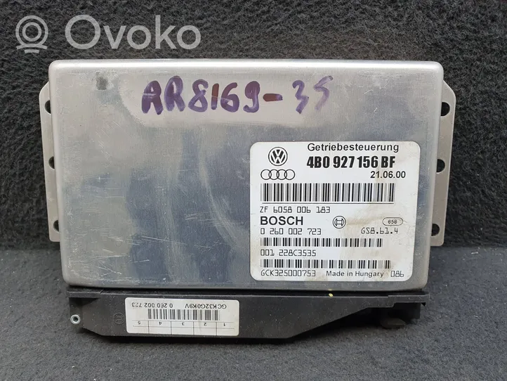 Audi A6 S6 C5 4B Pavarų dėžės valdymo blokas 4B0927156BF