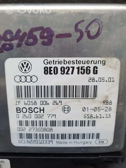 Audi A4 S4 B6 8E 8H Sterownik / Moduł skrzyni biegów 8E0927156G