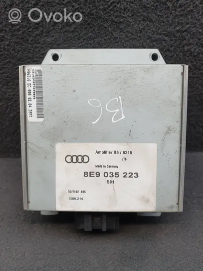 Audi A4 S4 B6 8E 8H Amplificateur de son 8E9035223