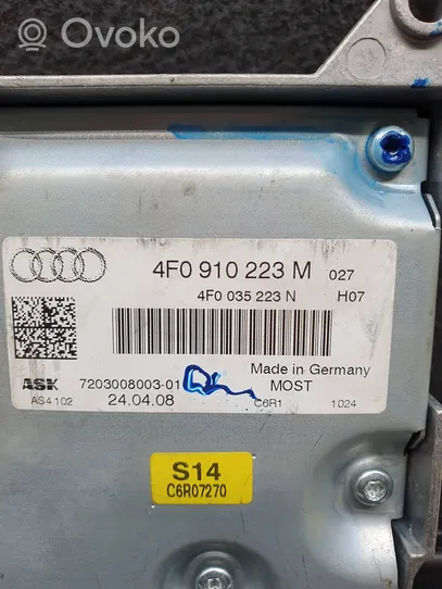 Audi A6 S6 C6 4F Garso stiprintuvas 4F0910223M