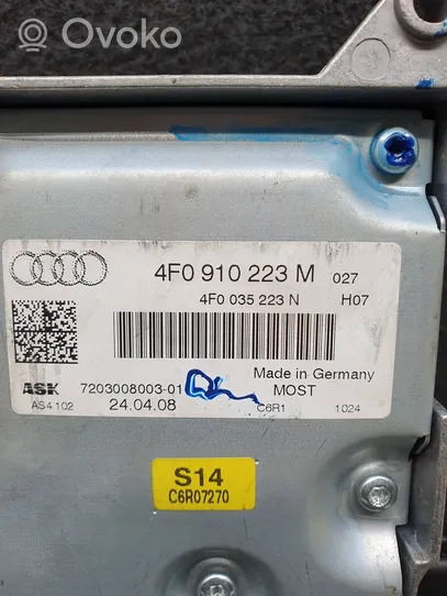 Audi A6 S6 C6 4F Skaņas pastiprinātājs 4F0910223M