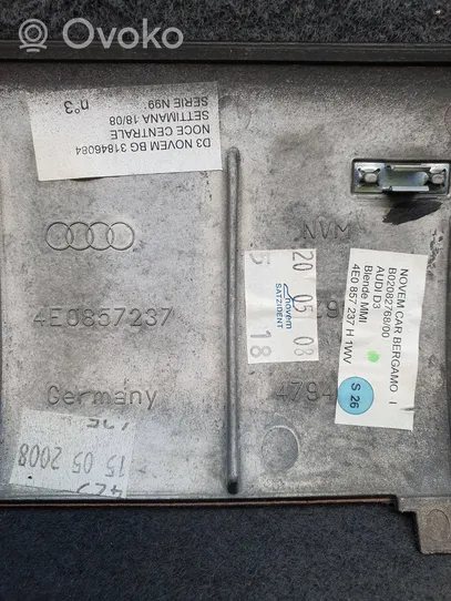 Audi A8 S8 D3 4E HUD-näytön lista 4E0857237H1WV