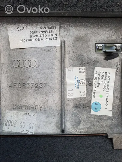 Audi A8 S8 D3 4E Head-up dekoratīvā apdare 4E0857237H1WV