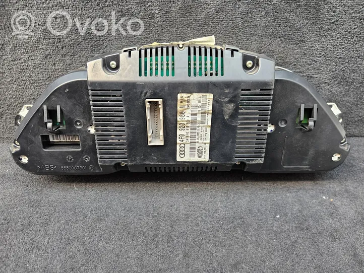 Audi A6 S6 C6 4F Speedometer (instrument cluster) 4F0920980M