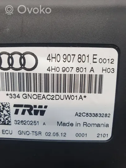 Audi A6 S6 C7 4G Rankinio stabdžio valdymo blokas 4H0907801E