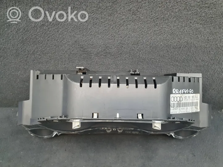 Audi A8 S8 D3 4E Tachimetro (quadro strumenti) 4E0920951B