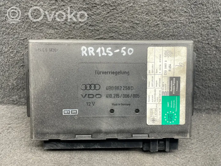 Audi A6 S6 C5 4B Mukavuusmoduuli 4B0962258D