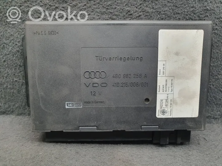 Audi A6 S6 C5 4B Mukavuusmoduuli 4B0962258A