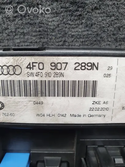 Audi A6 S6 C6 4F Komforto modulis 4F0907289N